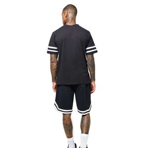 Qualité supérieure 2025 vente en gros hommes deux pièces ensemble chaud nouveau haute qualité hommes été t-shirt et ensemble court - Product Image 2