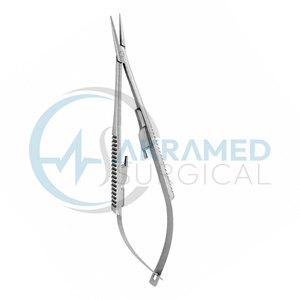 High Quality Castroviejo Needle Holder Straight Stainless Steel Reusable Microsurgery Dental Surgical Instrument CE Certified - Product Image 4
