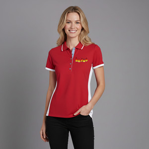 Polo pour femme de haute qualité, vêtements décontractés d'été, 100% coton, séchage rapide, anti-boulochage, manches courtes, confortable. - Product Image 1