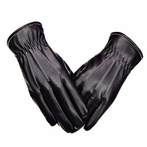 Guantes Deportivos de Piel Auténtica con Pantalla Táctil, Transpirables, para Exteriores, para las Cuatro Estaciones, Lisos, con Logotipo Personalizado de Marca Privada - Product Image 4