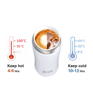 Hot Selling 12Oz/360Ml Water <b>Bottle</b> Stainless Steel Insulated Vacuum <b>Flask</b> Portable <b>Bottle</b> With Porcelain Liner - Product Image 4