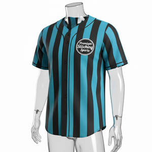 Camisetas de Béisbol 100% Poliéster para Hombre, Camisa de Árbitro, Uniformes de Softbol, Camiseta de Béisbol Cosida, Ropa Personalizada para Equipos - Product Image 3