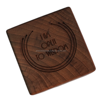 Cube d'affirmation en bois à forte demande Décor de bureau élégant avec des affirmations positives pour la pleine conscience et la motivation aux meilleurs tarifs