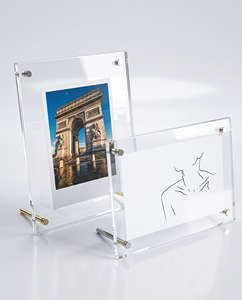 Elegant Acrylic Magnetic <b>Photo</b> <b>Frame</b> with Customizable Size & Color Durable for Displaying Cherished Memories - Product Image 5