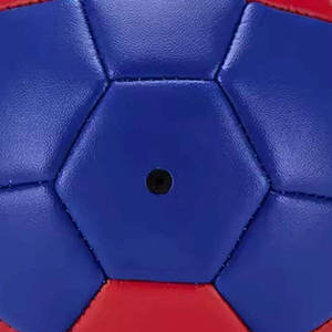 Balón de Fútbol Blanco con Detalles Rojos y Negros, Cuero Duradero, Ecológico, Laminado, Profesional, para Entrenamiento en Interiores/Exteriores, Embalaje en Cartón - Product Image 5