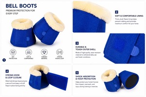 Botas de Campana Ajustables para Caballos - Protección Ligera para Todo Clima, Colores y Tamaños Personalizables - Product Image 4