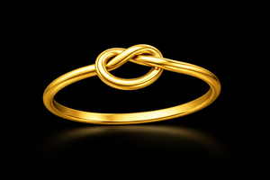 925 Sterling Silver Knot <b>Dainty</b> Minimalist Handmade Stacking Stackable <b>Ring</b> For Women Her - Product Image 5