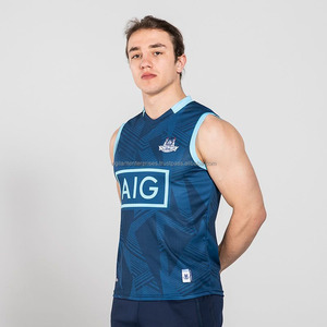 Camiseta de fútbol gaélico de alto rendimiento 100% poliéster sublimado diseño sólido GAA fútbol Kit desgaste - Product Image 1