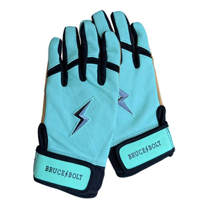 Genuine Sheep Leather <b>Baseball</b> Batting <b>Gloves</b> Hook Loop Closure Breathable Anti-Slip Ambidextrous Eco-Friendly Wholesale XL XXL - Product Image 1