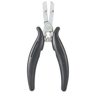 SHEARS BEAUTY Pince à extensions capillaires de luxe en acier inoxydable durable, design ergonomique étroit/large, qualité A+, couleurs personnalisables - Product Image 1
