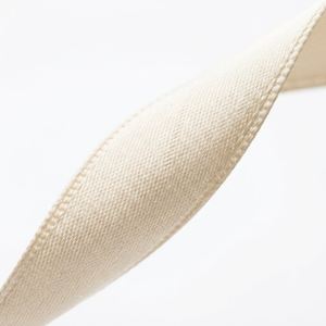 6mm Off White Light Beige Single Face Satin Ribbon OEM 20 <b>Rolls</b> x 8 Meter for Boutique Apparel Tags Hotel Amenity <b>Kits</b> Wholesale - Product Image 3
