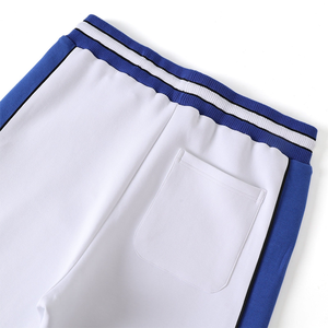 Ensemble de survêtement Zeta White décontracté en polaire technique respirant, veste de performance et pantalon de jogging, confort athlétique - Product Image 6