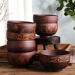 Handcrafted Rosewood Wooden Bowls <b>Set</b> with Inlay Design - Wholesale Home Dcor - Product Image 3
