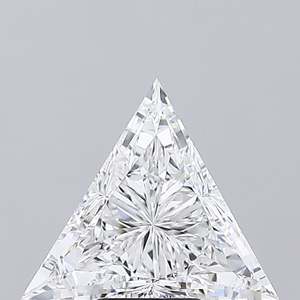 Diamante Cultivado en Laboratorio Certificado por IGI, Corte Trillón de 4.55CT, Color E, Claridad VVS2, Joyería Geométrica Personalizada con Corte Trillón - Product Image 1