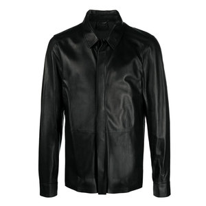 Camisa de Cuero Casual de Alta Calidad Hecha en Pakistán, para Hombre, Transpirable, Ecológica, Invierno, Bajo MOQ, Personalizable - Product Image 1