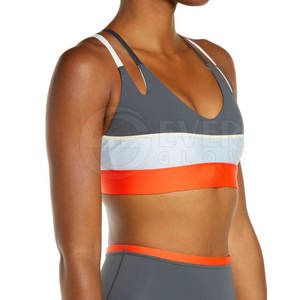 Women Yoga Sports <b>Bra</b> High for Plus Size Seamless Medium Support Quick Dry Stretchy Adjustable Y-line <b>Straps</b> Breathable Crop - Product Image 4