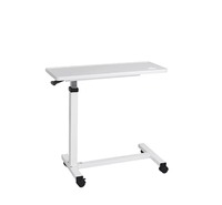 Mesas de Noche para Muebles, Mesa de Comedor Móvil Sobre la Cama, Mesa Ajustable en Altura para Discapacitados