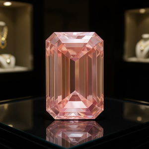 Diamant émeraude VVS2 de 5,73 carats certifié IGI, cultivé en laboratoire, neuf, non monté - Product Image 3