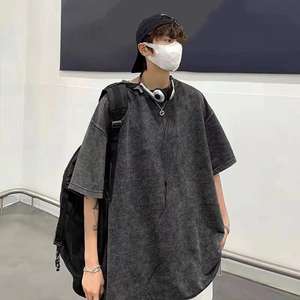 เสื้อยืดโอเวอร์ไซส์ 240 แกรม ยี่ห้อดัง ล้างสีแบบแอซิดวอช พิมพ์ลายซิลค์สกรีน ปักลาย เสื้อยืดแอซิดวอช - Product Image 5