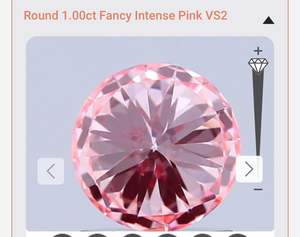 Diamante Rosa Cultivado en Laboratorio con Certificación IGI, de Alta Demanda, para la Elaboración de Joyas como Pendientes, Collares, Pulseras, Colgantes y Anillos de Compromiso - Product Image 4