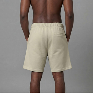 OEM 280g 100% Cotton Men's <b>Shorts</b> Eco-Friendly Quick Dry Breathable Custom Silk Screen Printed Logo Solid Color <b>Gym</b> Running High - Product Image 3