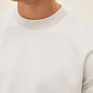 T-shirts pour hommes en coton 100% de haute qualité, impression sérigraphique, dernier design, col rond personnalisé, surdimensionné, écologique, fabrication rapide OEM ODM - Product Image 3