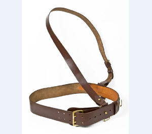 Ceinture en cuir personnalisée de qualité supérieure pour hommes, cuir de vachette pleine fleur de haute qualité, boucle en métal personnalisée, classique et formelle - Product Image 3