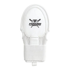 Durable Custom Synthetic Leather White <b>Orange</b> baseball <b>sliding</b> mitt synthetic leather youth adult player safety durable Glove - Product Image 6