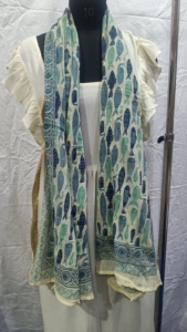 Écharpe en coton doux, paréo, sarong, motif poisson, couverture de plage légère, cache-maillot d'été imprimé, foulard, cadeau pour femme - Product Image 5