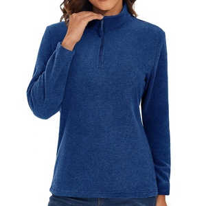 Sudadera de Golf Personalizada con Logotipo de Diseño Exclusivo, Media Cremallera, Transpirable, de Secado Rápido, Alta Calidad, 100% Poliéster, Corte Regular para Mujer - Product Image 1