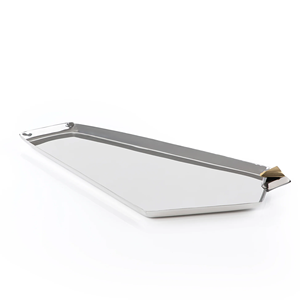Plateau de service élégant en aluminium de fabrication OEM pour accessoires de salle à manger design, offrant une finition métallique de qualité supérieure - Product Image 1