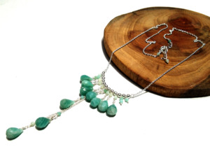 Collier en perles de style bohème plaqué argent, fait main, certifié par un tiers, bijoux statement pour femmes - Product Image 6