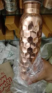 Luxury Latest High Quality Pure Copper Water <b>Bottle</b> Available in Different Styles with Premium Packaging Best Quality - Product Image 2