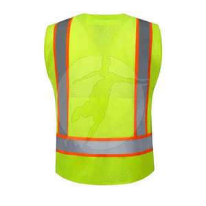 Premium Quality Custom Made Safety Vest Working <b>Clothing</b> Safety Vest Online Sale Safety Vest - Product Image 2