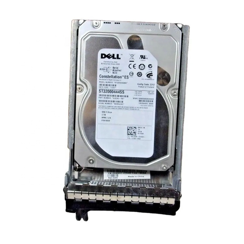 Оригинальный новый жесткий диск D ELL HDD сервер ST32000444SS 2TB 7,2 K SAS 6GB 3,5 1tb 3,5 "Sata Внутренний Настольный жесткий диск Hdd Внешний