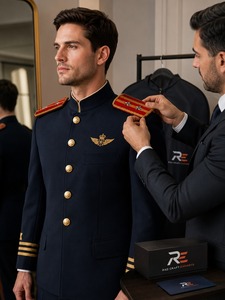 Epaulettes de hombro de primera calidad que ofrecen una excelente artesanía, un fijado seguro y un acabado uniforme profesional. - Product Image 2