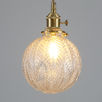 MEEROSEE Lampe de chevet en marbre Suspension nordique Lustre d'îlot de cuisine en cuivre minimaliste moderne 400kG5017