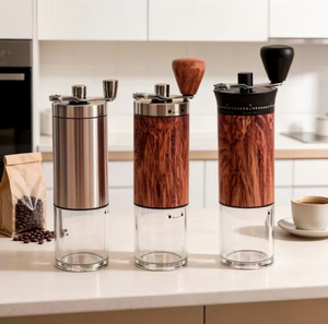 Premium Manuelle Kaffeemühle Tragbare Handkaffeemühle für Espresso Pour Over French Press - Product Image 6