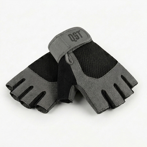Half Finger Weightlifting Gloves Padded Palm Wrist Support Non-Slip Breathable Outdoor Gym Fitness Custom Logo OEM for Unisex - Product Image 6