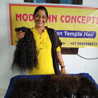 Extensiones de Cabello Humano Ondulado Natural Rizado de Visón Brasileño, Paquetes de Cabello Virgen Indio Crudo al por Mayor de Fábrica a Precios Económicos