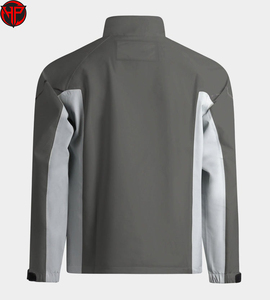 Veste imperméable coupe-vent pour homme, réversible, col montant, fermeture éclair intégrale, manteau d'hiver d'extérieur, vente en gros, veste de pluie - Product Image 6