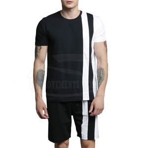 Customized Logo Online Sale <b>Men</b> <b>Summer</b> T-<b>Shirt</b> Set Plus Size Fashion Wear <b>Men</b> <b>Summer</b> T-<b>Shirt</b> Set - Product Image 1