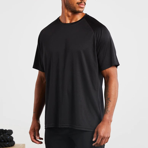 Camiseta de manga corta de alta calidad para hombre, malla de verano, transpirable, cuello redondo, Media manga, moda, Color sólido, informal para hombre - Product Image 1