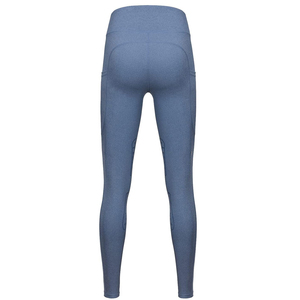 Leggings d'équitation taille haute pour femme, longueur intégrale, avec grip aux genoux, extensibles dans quatre directions, color block bleu - Product Image 4