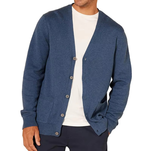 Cardigan tendance pour l'hiver avec logo frontal, pull décontracté et léger, nouvelle mode, vêtement d'extérieur - Product Image 1