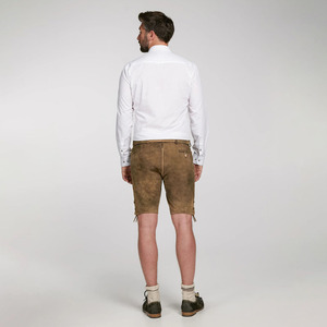 Pantalones Cortos Tradicionales Bávaros para Hombre, 100% Poliéster Satinado, Secado Rápido, Transpirables, Casuales Elegantes, Ecológicos, Alemanes - Product Image 3