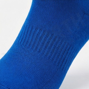 Blue Crew <b>Socks</b> With White Stripes Breathable Athletic Basketball <b>Socks</b> For Adults - Product Image 5