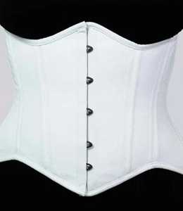 New OEM ODM Women's <b>Gothic</b> Wedding Breathable Quick Dry High Compression Canvas Underbust Waist Trainer Fashioned Bust Front - Product Image 1