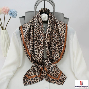 Custom Printed Long <b>Scarf</b> Soft Fabric White Label Low MOQ OEM ODM Textile Manufacturer for Fashion Brands Bali - Product Image 5