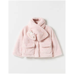 Veste d'hiver courte coréenne OZKIZ pour filles de 2 à 6 ans, vente en gros de mode pour enfants - Product Image 1